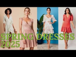 🌸 Spring Dresses 2025: Cute & Casual Outfit Ideas for Effortless Style! 🌿