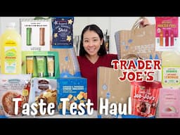 Trader Joe's Taste Test Haul! Organic rolled oats, cheese snackers, joe joe ice cream, lip balm~