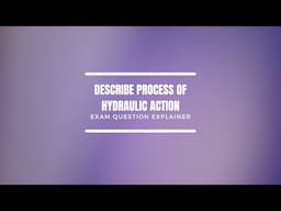 Process of Hydraulic Action | 100 Day GCSE Geography Countdown - Exam Question