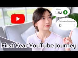 My First Year on YouTube: How Much I Got Paid for 1.78M Views (My Journey + Plans for 2025)