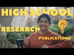 Ivy League Research Programs for High School Students | How to get Research Published in High School