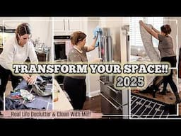 Transform Your Space with REAL LIFE Decluttering & Cleaning Motivation!