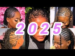 💖Amazing African Hairstyles 2025 Picture Ideas | Trendy Summer Hair Braids For Girls