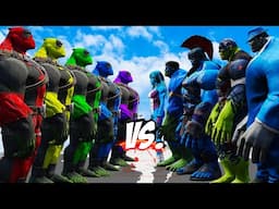 DEALPOOL Hulk vs. BLUE Hulk: Clash of Titans!