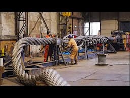 Wire Cable Manufacturing & Rope Fabrication Process - Amazing Heavy Duty Machinery at Work