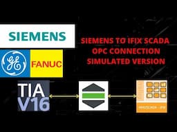 SIEMENS OPC CONNECTION WITH IFIX SCADA | TIA PORTAL TO IFIX WITH KEP SERVER OPC CONNECTION | TIA OPC