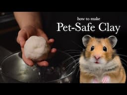 Making Pet-Safe Clay 🐹 DIY Paper Clay