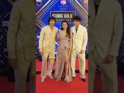 Nitanshi Goel, Shanthanu Maheshwari,Abhay Verma At Iconic Gold Awards 2025