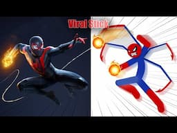 Spiderman vs Stickman | Stickman Dismounting funny and epic moments | Like a boss compilation #150