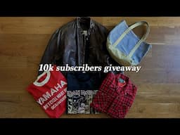 we hit 10k subscribers so I'm giving these vintage clothes away to you