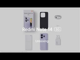 Unboxing Redmi Note 14 5G