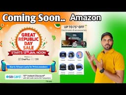 Amazon Great Republic Day Sale 2025 Date Offer Credit card discount iphone 15 price