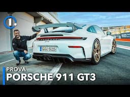 Nuova Porsche 911 GT3 2025, la prova su strada e in pista