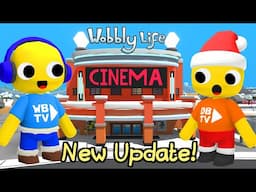 CHECKING OUT THE NEW CINEMA IN WOBBLY LIFE 0.9.6! 👀