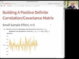 MINI LECTURE 18: How to build a positive definite correlation matrix for Monte Carlo simulations