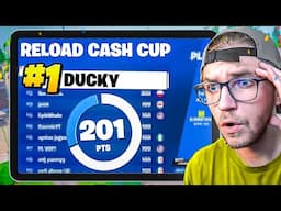 WINNING THE FORTNITE MOBILE RELOAD CASH CUP!