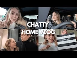 CHATTY HOME VLOG: New in, Sephora Haul + Q&A!