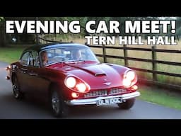 My FAVOURITE evening car meet? Classic cars galore at Tern Hill Hall