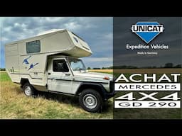 UNICAT Expedition Vehicle - ACHAT Mercedes GD290