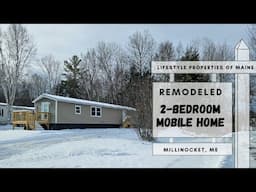 Renovated 2-Bedroom Mobile Home | Maine Real Estate