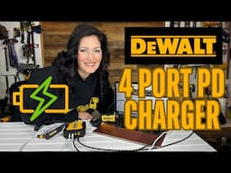 SUPER FAST! New DeWalt 4 Port PD Charging Block Station DXMA1311328, Everything you NEED to Know!