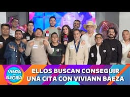 Ellos buscan conseguir una cita con Viviann | Programa 3 febrero 2025 PARTE 1 | Venga la Alegría