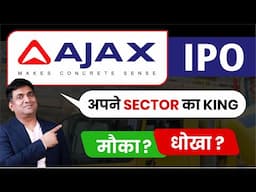 Ajax Engineering IPO Review |  मौका या धोखा ? | Ajax Engineering IPO