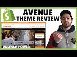 Shopify Avenue Theme Review - An Easy To Use Theme With Advanced Product Filtering