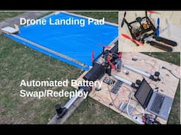 DIY Drone Landing Pad & Automated Battery Swap Build - Part 3