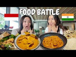 FOOD BATTLE: BUTTER CHICKEN VS AYAM GULAI | Foreigner in Indonesia shares CULTURE SHOCKS