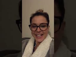 Big Brother 19 Christmas Abbott IG Live answering fan questions on Nov 18, 2018.