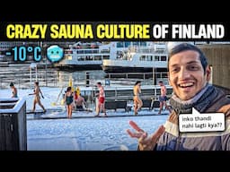 Finland's Amazing Sauna Culture | Helsinki City in Winters.