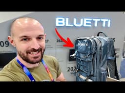 Bluetti CES 2025 Booth Tour - A Backpack with POWER?