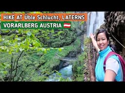 HIKING ADVENTURE AT Üble Schlucht LATERNS, VORARLBERG  | Filipina in Austria | JergStyle