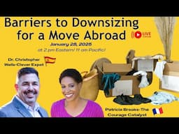 Five Barriers to Minimize your Possessions for a Move Abroad