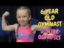 6 Year Old GYMNAST WINS JUNIOR OLYMPICS!