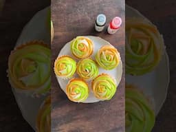 Republic Day Special eggless tricolour cupcakes recipe 😍 #shorts #tricolour