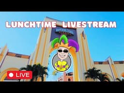 Live! Universal Orlando Lunchtime Livestream ~ Mardi Gras Store Preview ~ Suess Landing