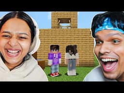 Husband & Wife play Minecraft!