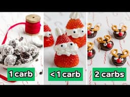 EASY Keto Christmas Treats in under 15 MINUTES