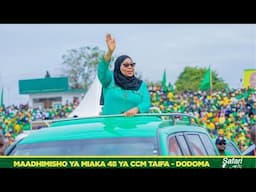 MADAM PRESIDENT! See how Tanzania President Samia Suluhu arrived at CCM Party @48 Celebrations!!