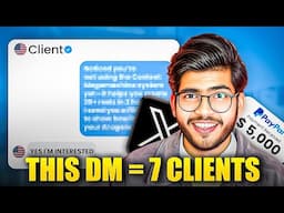 How To Get High Paying Clients On Twitter | Perfect Twitter DM Strategy To Get Clients