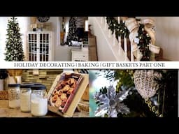 HOLIDAY DECORATING AND BAKING