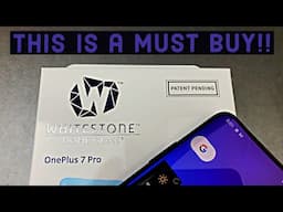 OnePlus 7 pro - Whitestone Dome Glass Screen Protector ... The Best Money Can Buy!!!