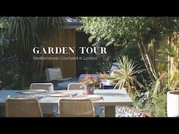 GARDEN TOUR // LONDON COURTYARD GARDEN WITH MEDITERRANEAN VIBES