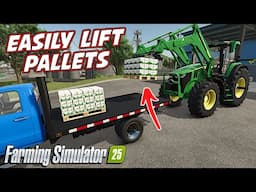 YOU can EASILY Lift Pallets With THIS Mod