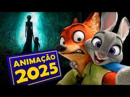 8 FILMES DE ANIMAÇÃO MAIS ESPERADOS DE 2025