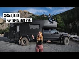 We’re Living in an $850,000 EARTHROAMER RV! 😍 FULL TOUR! Is It Really Worth It??