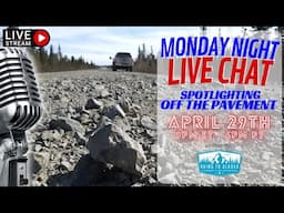 Monday Night Live Chat: Off the Pavement (Take 2 after some technical difficulties)