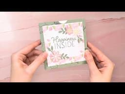 How to Make a Pop-Up Happiness Card | DIY Gift Card Idea with @katharina_tarta_crafts